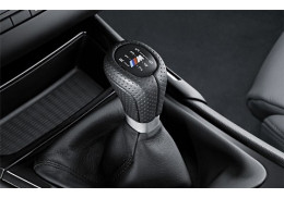 Pommeau de levier de vitesses sport M gainé cuir BMW Série 1 E81