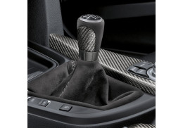 Pommeau de levier de vitesse avec soufflet alcantara BMW M Performance pour BMW Série 1 F20 F21