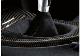 Soufflet de levier de vitesse en Alcantara BMW M Performance pour Série 1 E81 E82 E87 E88