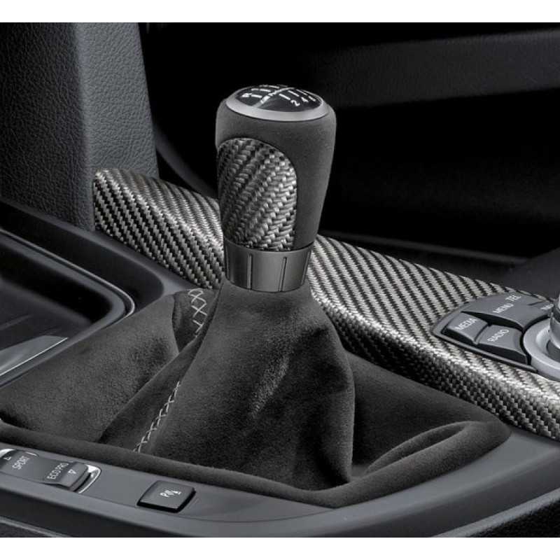 Pommeau de levier de vitesse Alcantara avec soufflet BMW M Performance pour  BMW Série 2 F22