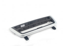 Cache façade de console chromé de console de climatisation pour BMW Série 3 F30 F31 F34 GT