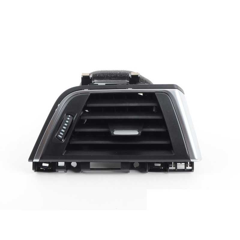 Bloc grille d'aération avec cadre chromé coté passager pour BMW Série 3 F30 F31 F34 GT