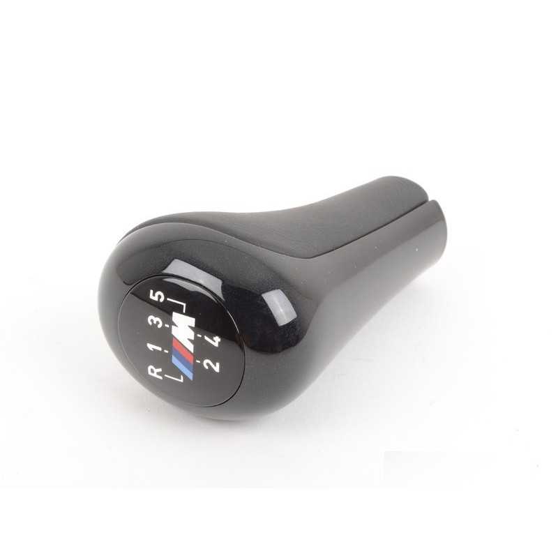 Pommeau de levier de vitesses BMW M gainé cuir 5 vitesses pour BMW E39