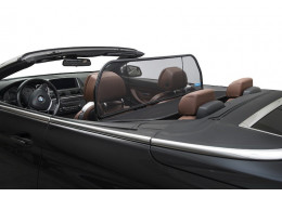 Filet coupe-vent déflecteur d'air (avec sac de rangement) pour BMW Série 6 Cabriolet E64