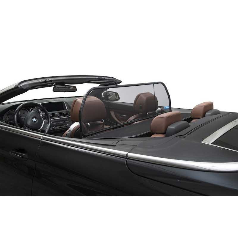 Filet coupe-vent déflecteur d'air (avec sac de rangement) pour BMW Série 6 Cabriolet E64
