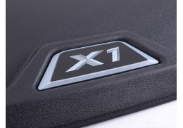 + nettoyant en Plastique Rezaw Couvre-Coffre en Caoutchouc Compatible avec BMW X1 Cadeau F48 Version avec sièges coulissants à partir de 2016