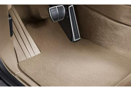 Tapis de sol beige en Velours BMW X5 E70