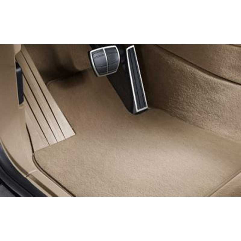 Tapis de sol beige en Velours BMW X5 E70