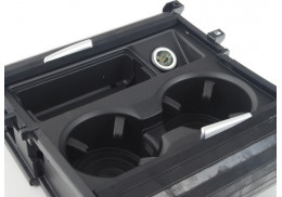 Porte-gobelets de console centrale avant avec tiroirs coulissants pour BMW X6 E71