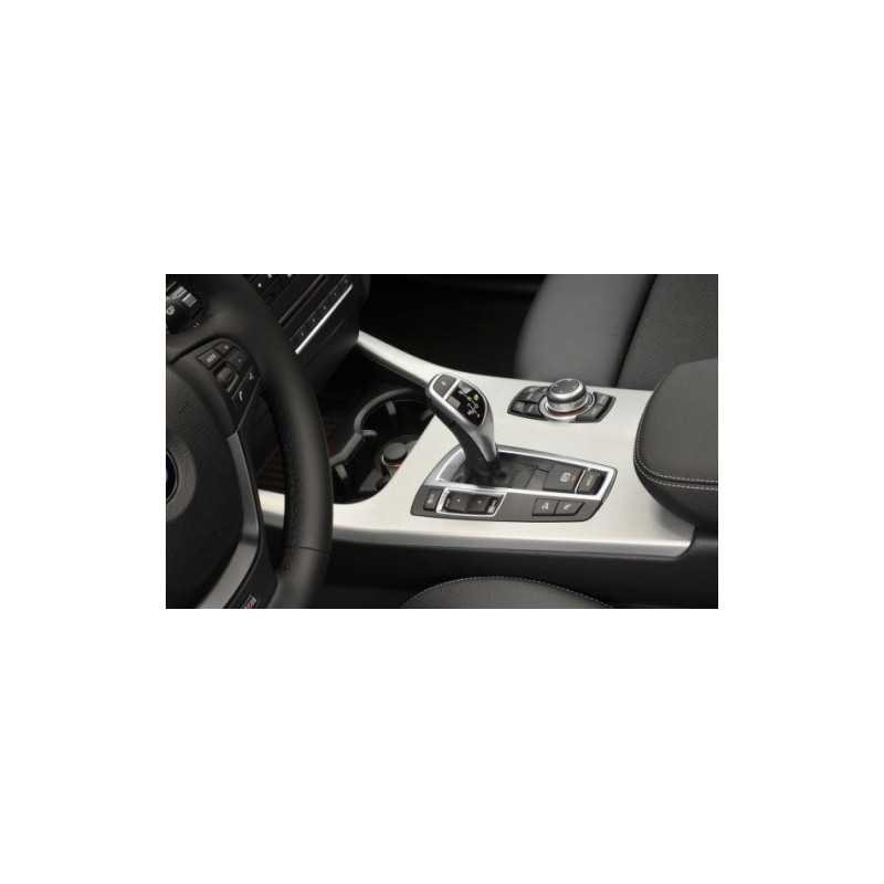 Cache décor de console centrale aluminium pour BMW X3 F25