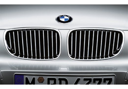 Paire grilles calandre chromées BMW Série 1