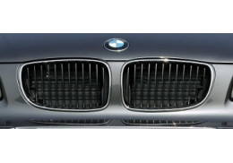 GRILLE DE CALANDRE NOIR MAT BMW 1er E81 E82 E87 E88 07-12 - Speed