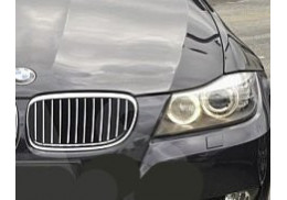 Paire grilles calandre chromées BMW Série 3 E90 E91 LCI (phase 2)
