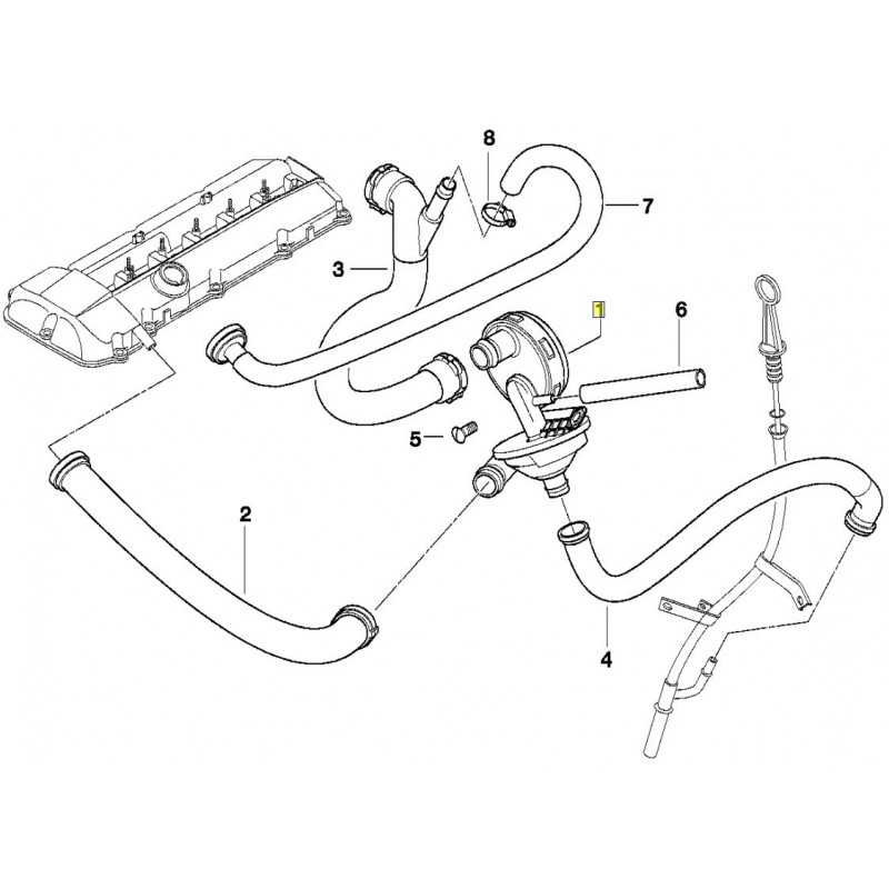 Soupape régulatrice de pression (+ durites) pour BMW E46