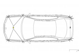 Kit de montage feux clignotants blancs avant et arrière pour BMW Série 3 E46 Coupé