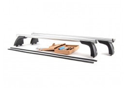 Barres de toit en aluminium adapté pour BMW 4 F36 Gran Coupé (2014-2021) -  Porte-Bagages