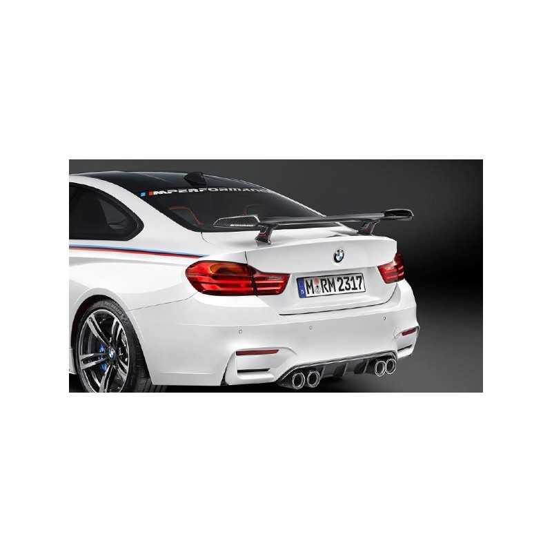 Becquet arrière BMW M Performance ouvert, en carbone pour BMW M4 F82