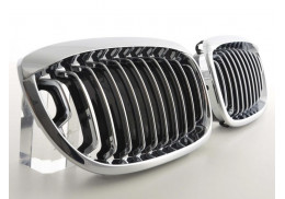 Grilles de calandres chromées pour BMW Série 5 E60 E61
