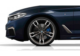 Jante 20" M à rayons doubles 668 M bicolores, Ceriumgrey/finition brillante pour BMW Série 5 G30 G31