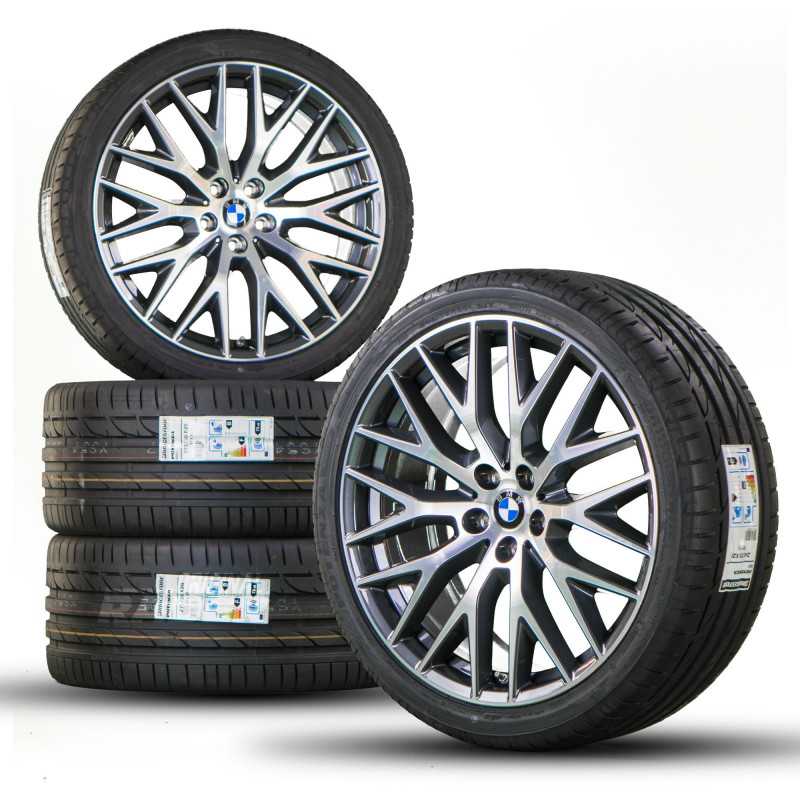 Roues complètes été 20" BMW style 636 pour BMW Série 5 G30 G31