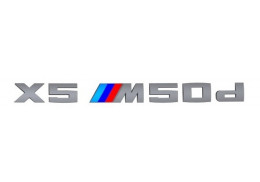 Logo de coffre BMW X5 550d M