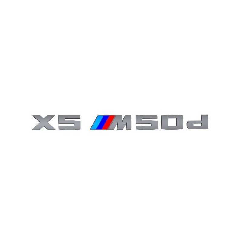 Logo de coffre BMW X5 550d M