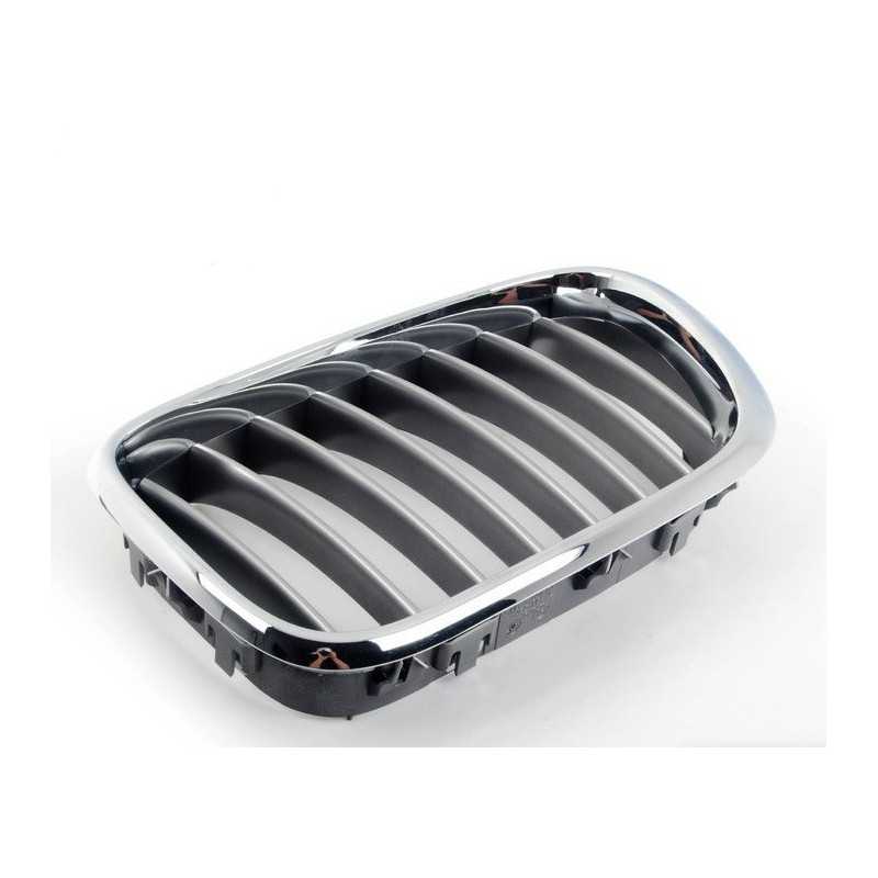 Grilles de calandre Titane pour BMW X5 E53