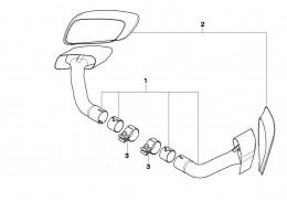 Kit complet embout d'échappement Chromés BMW X6 E71