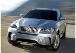 Capôt moteur "bombé" en aluminium pour BMW X6 E71