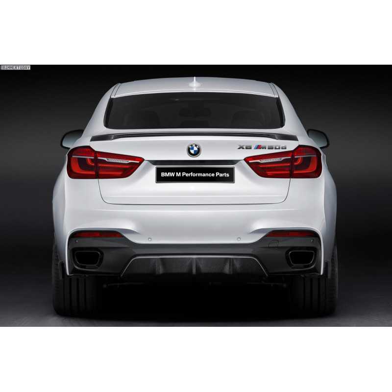 Becquet arrière carbone BMW M Performance pour BMW X6 F16