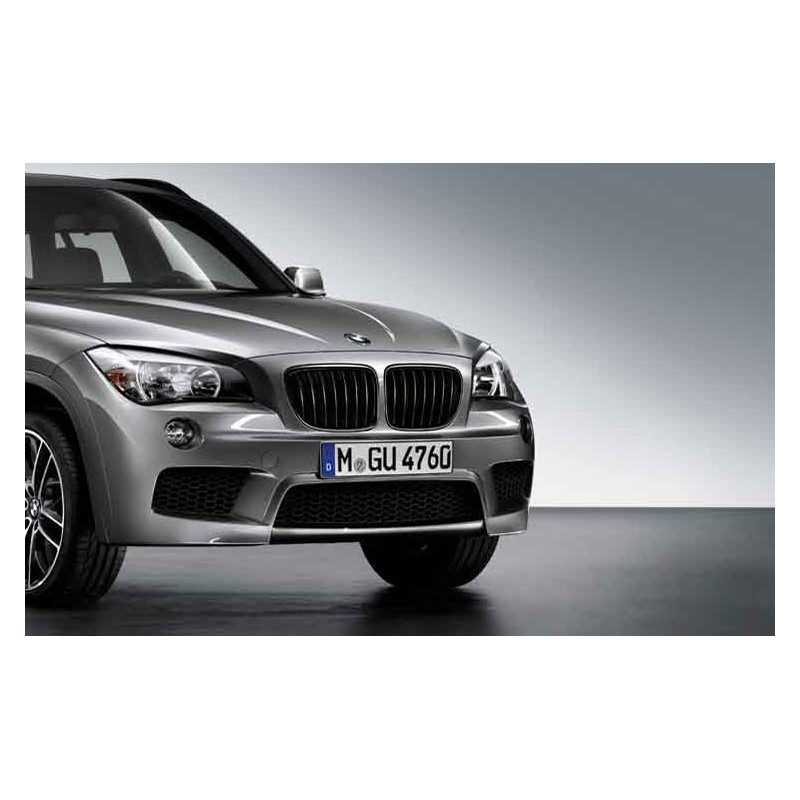 Grilles De Calandre pour BMW X1 F48 diamond Style Noir