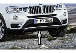 Cache inférieur de pare-choc avant finition Xline pour BMW X3 F25