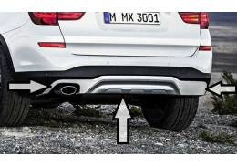 Carénage de soubassement de pare-choc arrière finition Xline pour BMW X3 F25