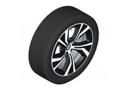 Jante en alliage léger 18" style 689 Jet Black pour BMW X3 G01