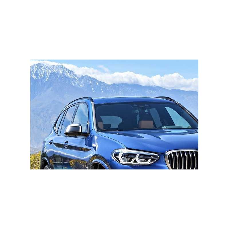 Compatible avec BMW X3 (G01) 2018-2024 HOOK Barres de Toit Railing Porte-Baga