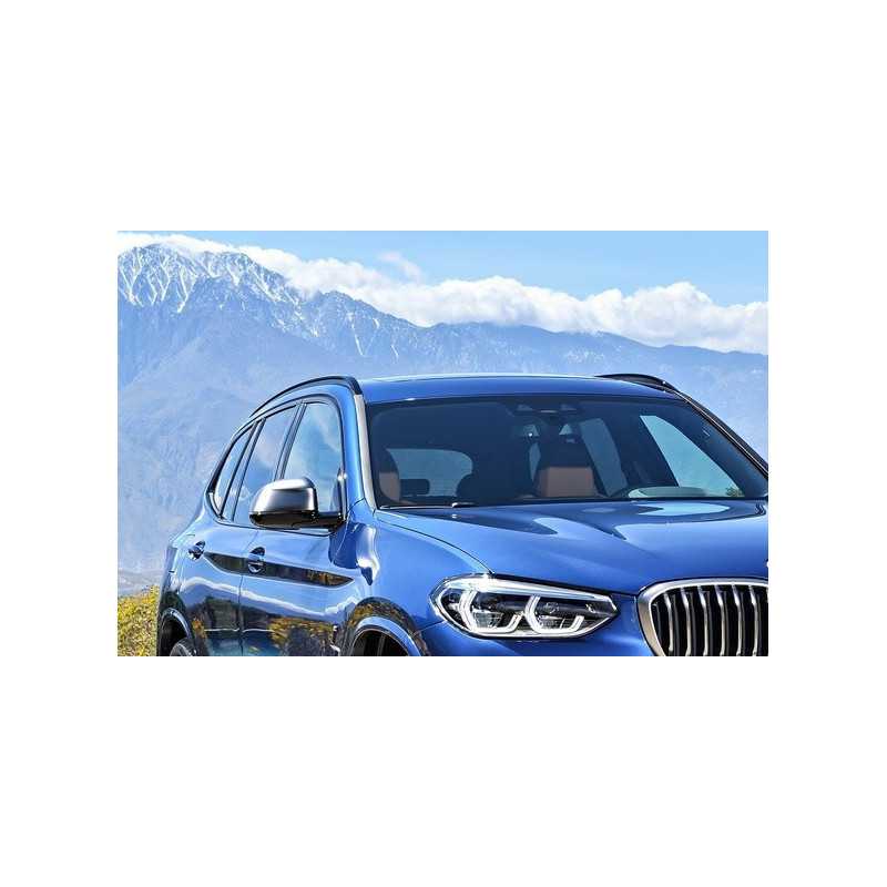 Rails de toit noir brillant BMW X3 G01