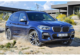 Cache de rétroviseur extérieur gris M Performance pour BMW X3 G01