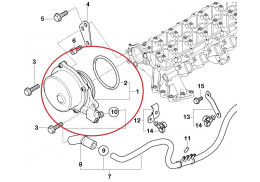 Pompe à vide avec joint pour BMW X5 E53