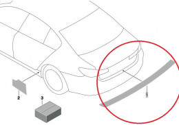 Film transparent de protection du seuil de chargement pour BMW X2 F39