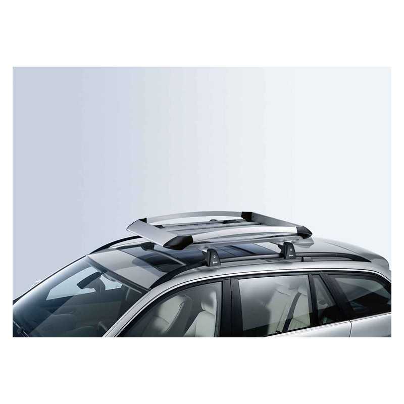 Gris barres de toit farad Compact BMW X5 SUV 2007-2013 avec haut Balustrade 