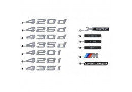 Logo divers au choix pour BMW  Accueil | Voitures | Série 4 F32 F33