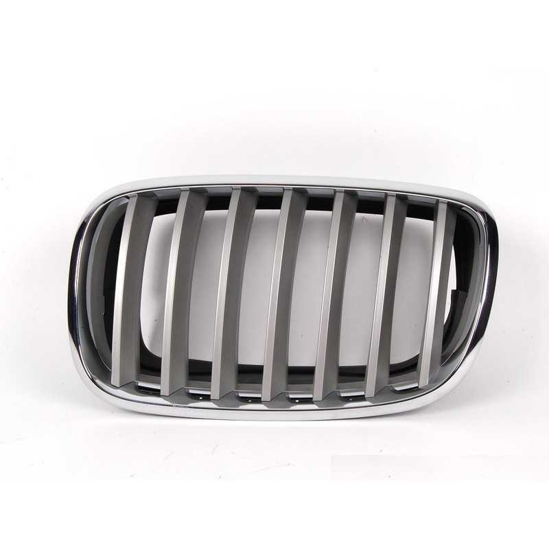 Grilles de calandre Titane pour BMW X6 E71