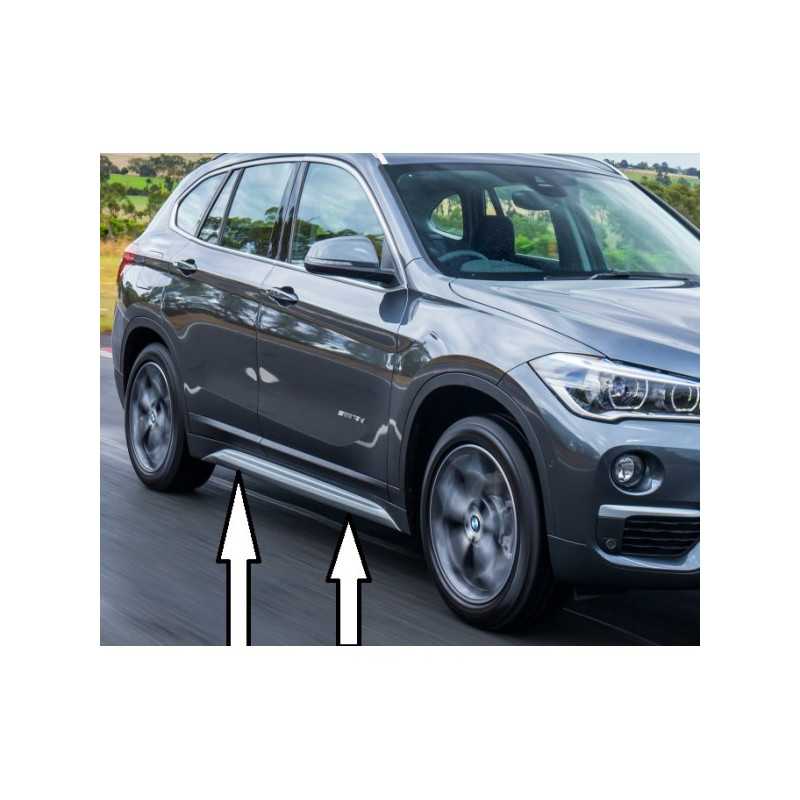 Cache de bas de caisse (deux cotés) finition Xline pour BMW X1 F48