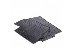 Jeu de tapis de sol tous temps en caoutchouc BMW X3 E83