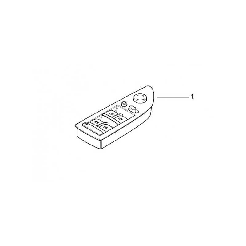 Interrupteur de lève-glace pour BMW Série 6 E63 E64