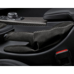 Soufflet De Frein à Main Pour BMW E36 Série 3 (1991-1999) - Cuir Noir Avec Coutures M, Cadre Inclus