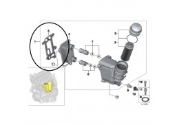 Joint d'alimentation d'huile pour BMW Série 1 E81 E82 E87 E88