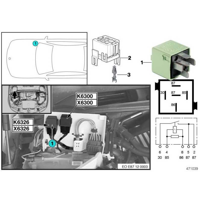 Relais vert de délestage pour BMW Série 3 E46 E90 E91 E92 E93 F30 F31 F34 GT