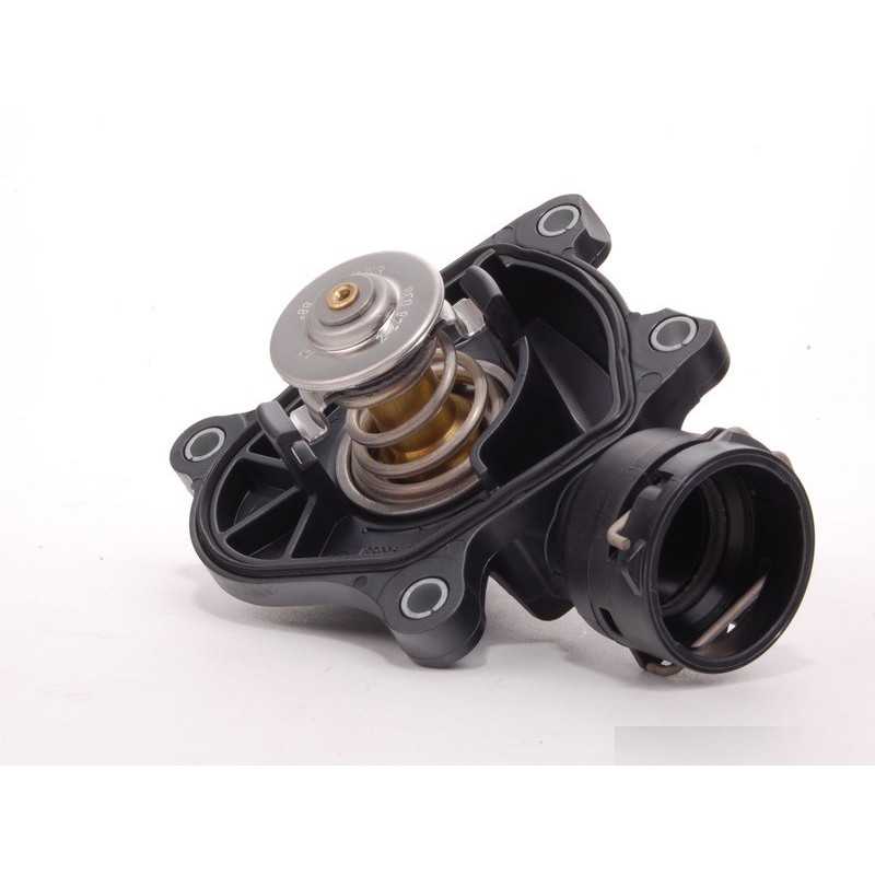 Thermostat avec tubulure de raccordement pour BMW Série 1 E81 E82 E87 E88