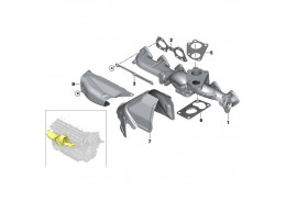 Joint sans amiante collecteur d'échappement pour BMW X5 E70